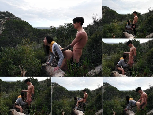 LUNAxJAMES LUNAxJAMES THE SEX DIARIES 23 – OUTDOOR SEX WHILE HIKING – 1080p PH image
