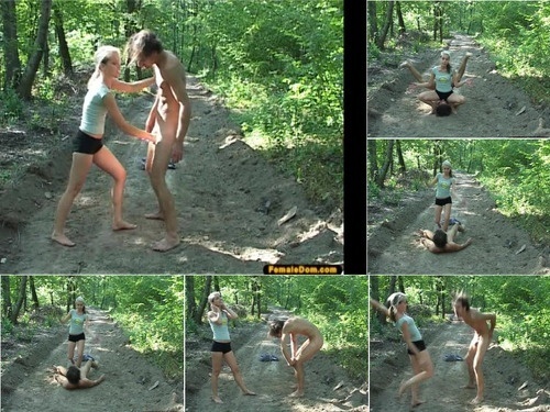 Ball Punching Femaledom com Special Yoga With Nancy Nancy23 image