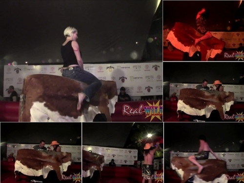 girls parties RealWildGirls New Naked Bull Riding image