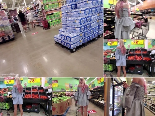 Public Anal Naughty Public Flashing   Grocery Store-422194 image
