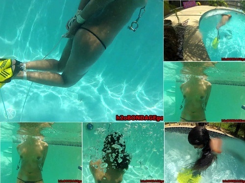 Shackled H2oBondageGems com Drea Morgan – Bound Mermaid 2 image