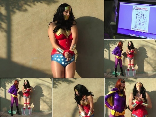 AnastasiaPierce.com - SITERIP AnastasiaPierce Batgirl vs Wonder Woman – Concrete Disposal image