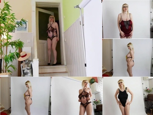 Pumping CaseyDeluxe Pregnant and Trying on Outfits image