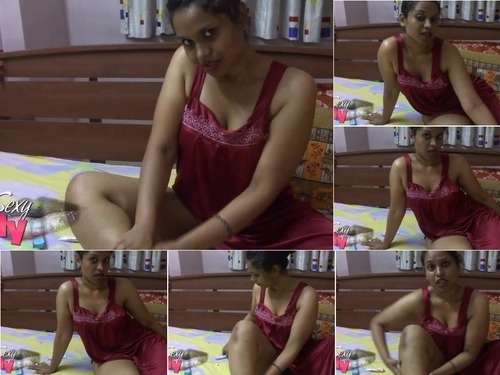 Tamil 2015 06 06 In Red Nighty Talking Dirty image