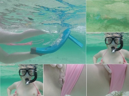 Samantha Rone Samantha Rone Snorkeling in Belize Naked image