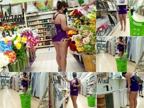 Russian Girls Compilation Public and Downblouse in Store image