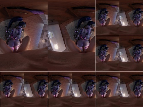 CGI HentaiVR Widowmaker Bath POV VR image