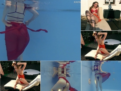 Underwater Ukrainian hottie petite with big ass Marfa image