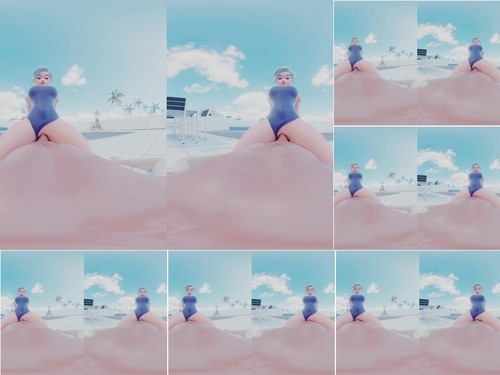 Tifa HentaiVR elisa swim suit 180 LR image