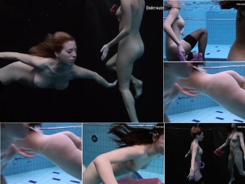 Underwater Underwater hot girls swimming naked image