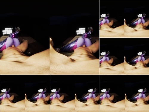 2B HentaiVR Widowmaker pussy ride pose1 180 LR image