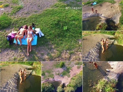 DronePorn.cz Two naked college girls image