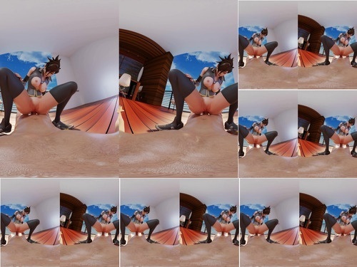 VR HentaiVR tracer cowgirl anal 180 lr image