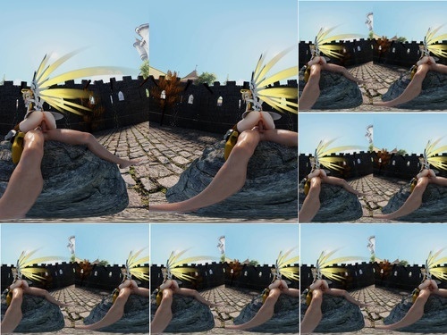 CGI HentaiVR mercy Voyeur Riding LR image