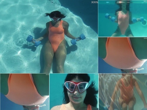 naked Underwater Gymnastics with Micha image