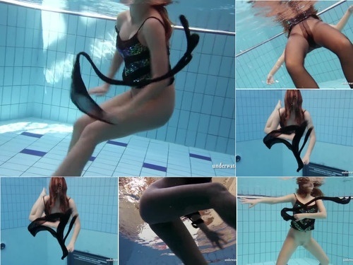 UnderWaterShow.com - SITERIP Zuzanna swims naked and horny in the pool image