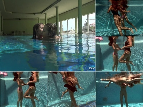 naked Underwater lesbos Serbian and Russian image