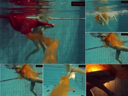 naked Very hot underwater show with Nastya image