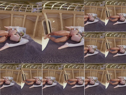 CGI HentaiVR Mercy anal sidefuck 3rd 180 lr image