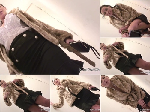 Femdom POV Lady Nina Leigh Cash drained and homeless image