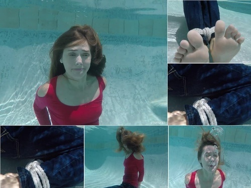 Nylon Underwater Bondage Escape – Star Nine image