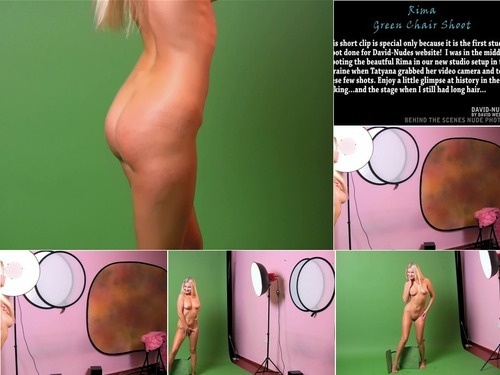 David-Nudes.com - SITERIP 2015-11-16 Rima Green Chair Shoot image