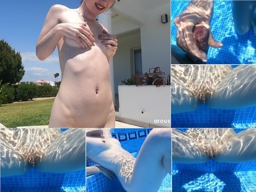 pussy licking 24 01 30 Kate Quinn Footjob In The Pool image