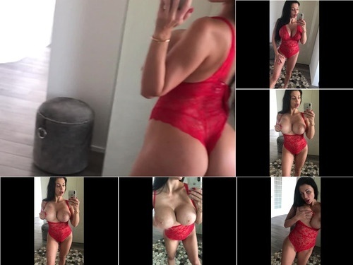 Behind The Scenes Aletta Ocean  2030000  Taking off my sexy red lingerie in front of the mirror and showing you my curves  2018-09-12 image