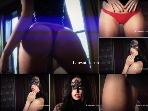 Latexotica.com - SITERIP 2014 – Clare – Red Latex Knickers image