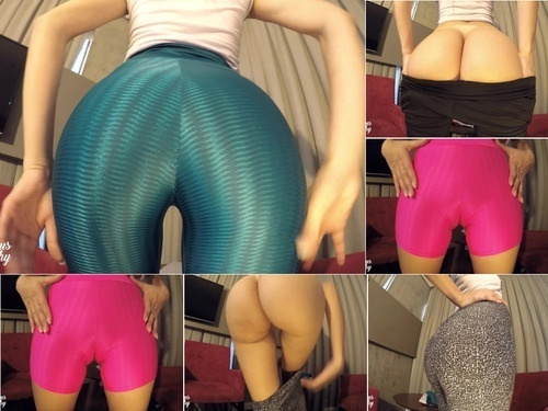posing The Hottest Yoga Pants Try-On Haul  Cameltoe  – 2160p image