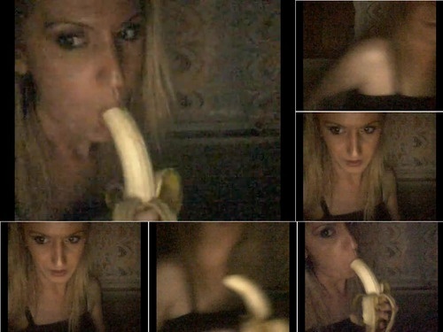 transsexual AmateurTgirlsBlog com 0091 Blonde Hungarian Gurl Ass-To-Mouth Banana  minks2 image