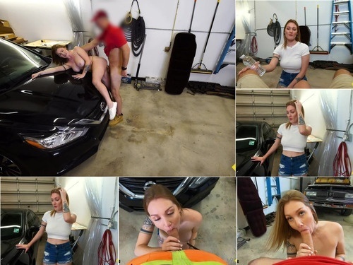 Reality Porn Aria Kai gets her car fixed image
