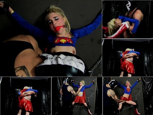 Primals Darkside Superheroine Piper Perri – Supergirl – Weakened Beaten and Broken image