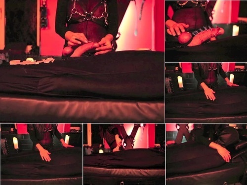 CBT Needle play with cock and balls image